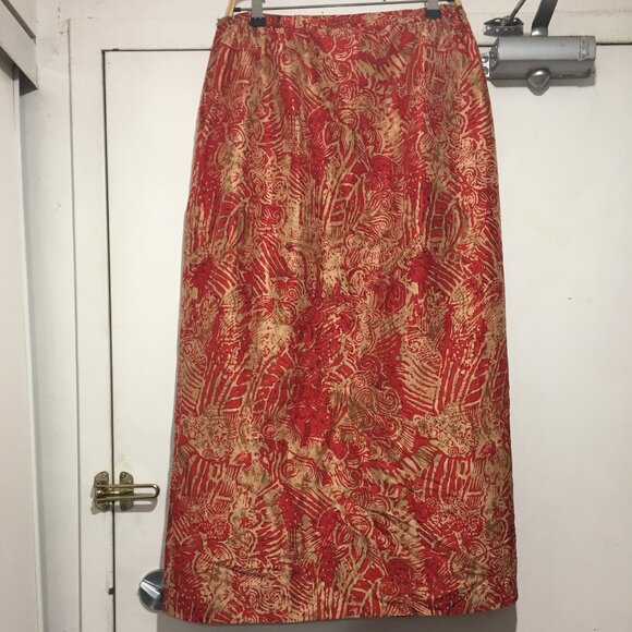NYGARD COLLECTION SILK WRAP SKIRTS SIZE 14 - Picture 3 of 7